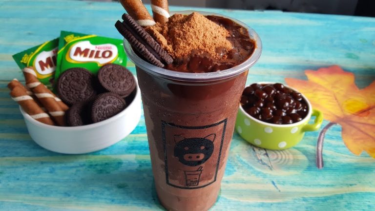 cách làm milo dầm tại nhà