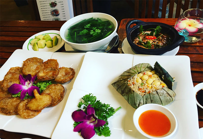 quán ăn chay quận 2