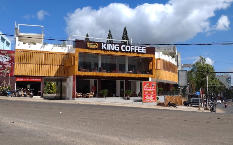 Bên ngoài King Coffee