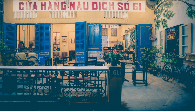 Cafe xưa 61 Nguyễn Biểu - Hòa Bình
